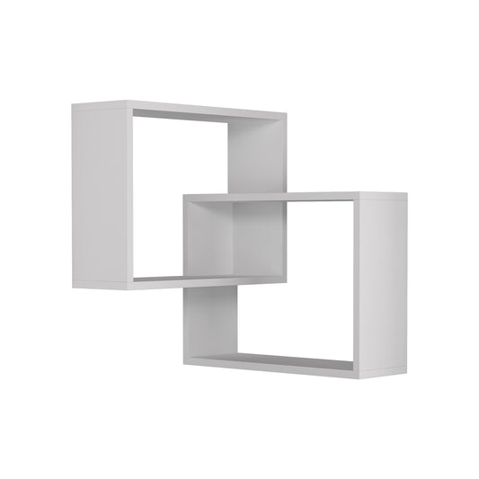 Zidna polica, Bijela boja, Ring - White