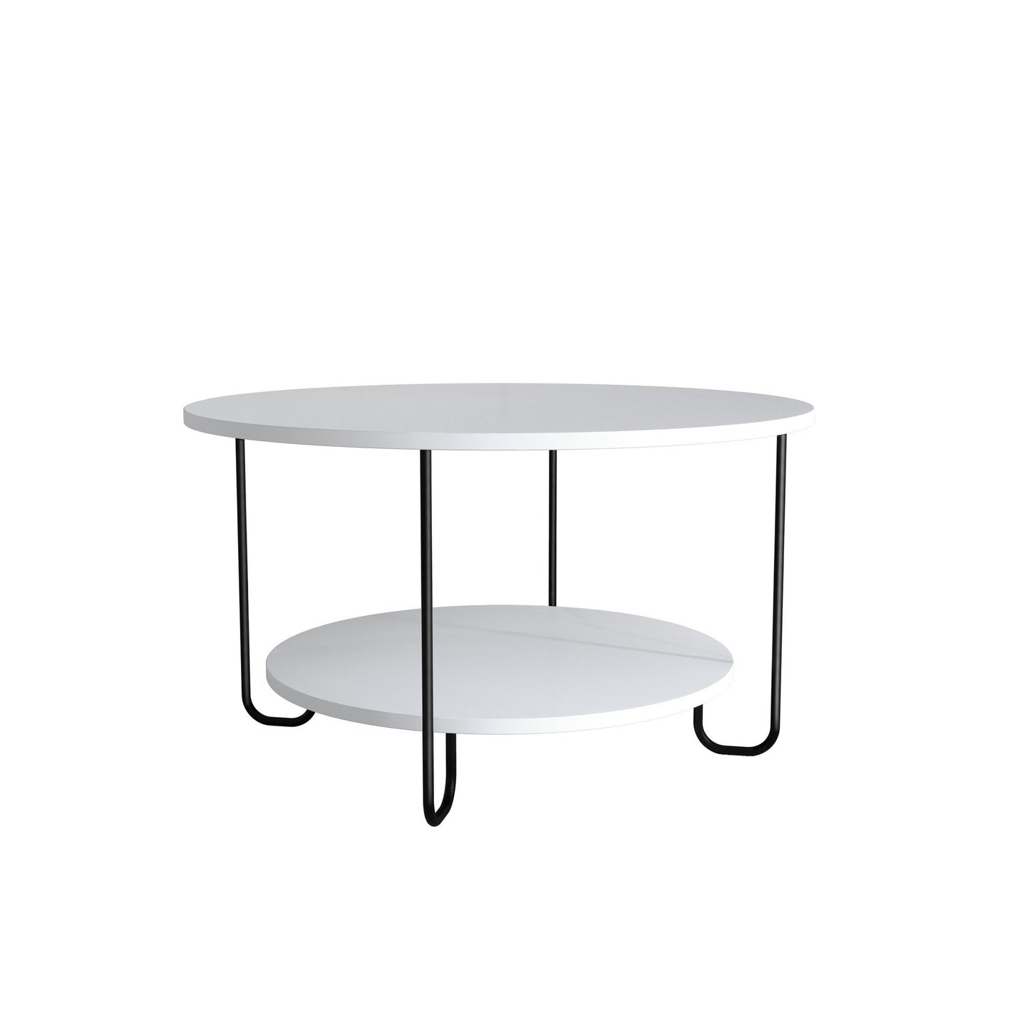 Stolić za kavu, Bijela boja, Corro Coffee Table - White
