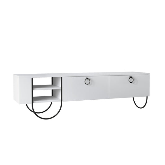 Stalak za televizor, Bijela boja, Norfolk Tv Stand - White