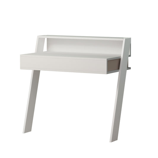 Radni stol, Bijela boja, Cowork - White