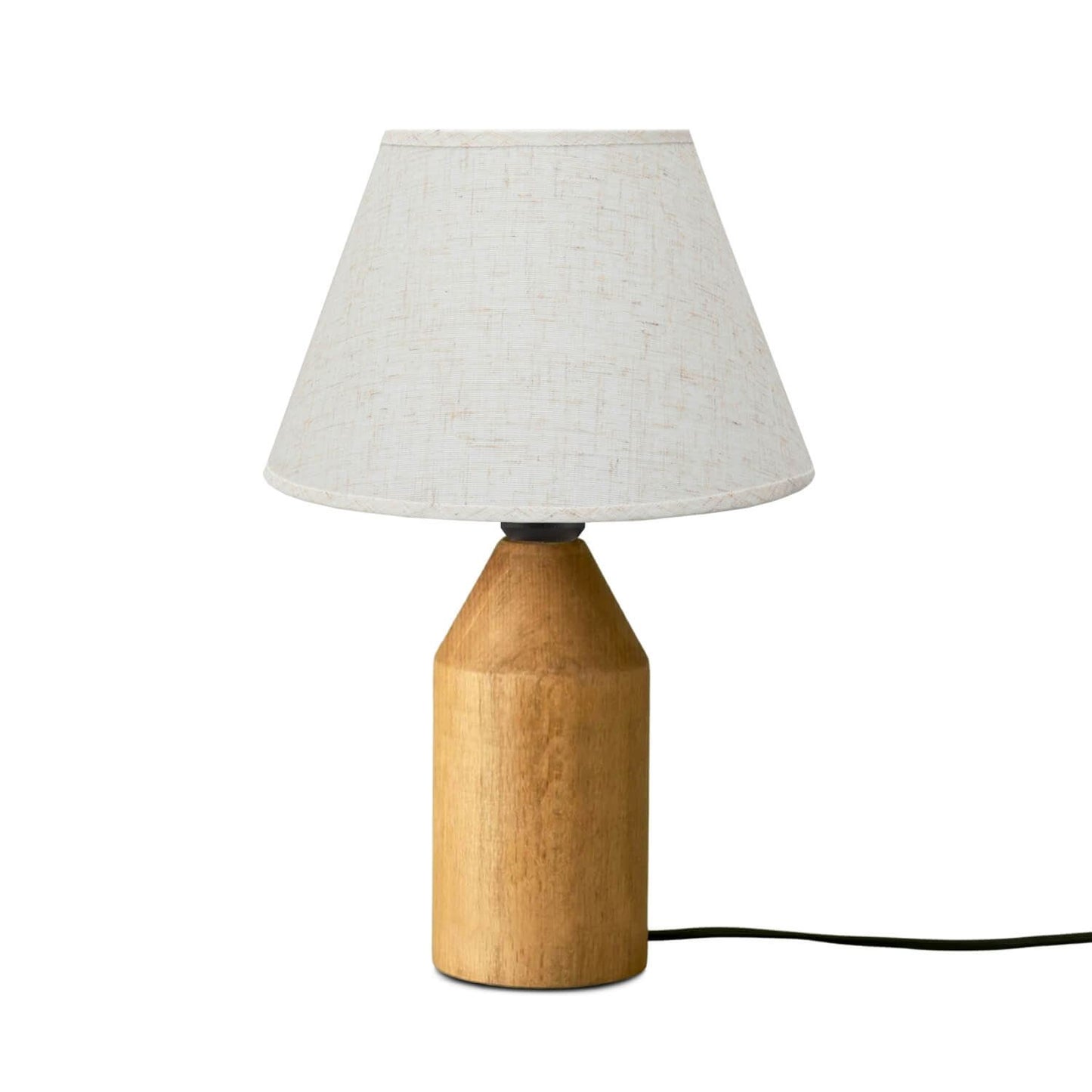 Stolna lampa 200, krem, hrast