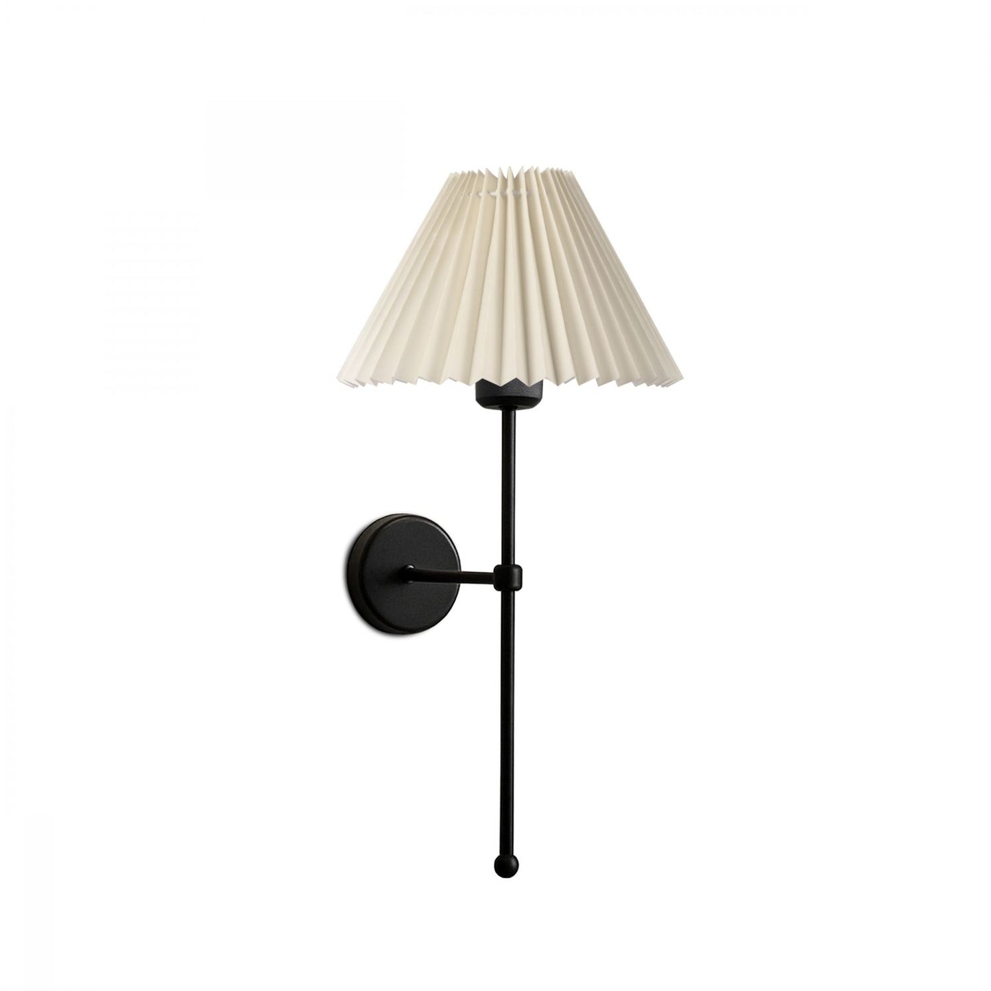 Zidna lampa 293, krem, crna