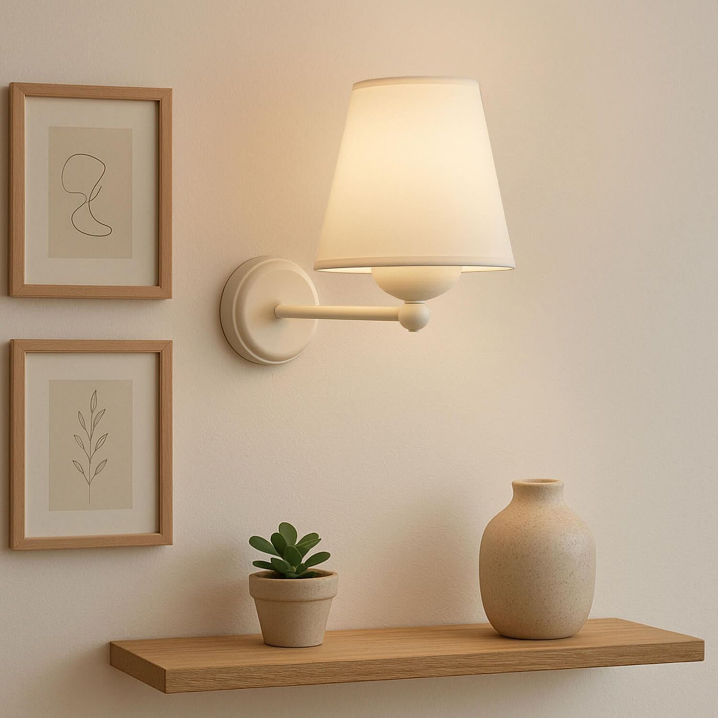 Zidna lampa 309, krem