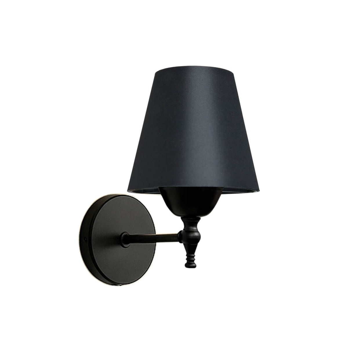 Zidna lampa 323, crna