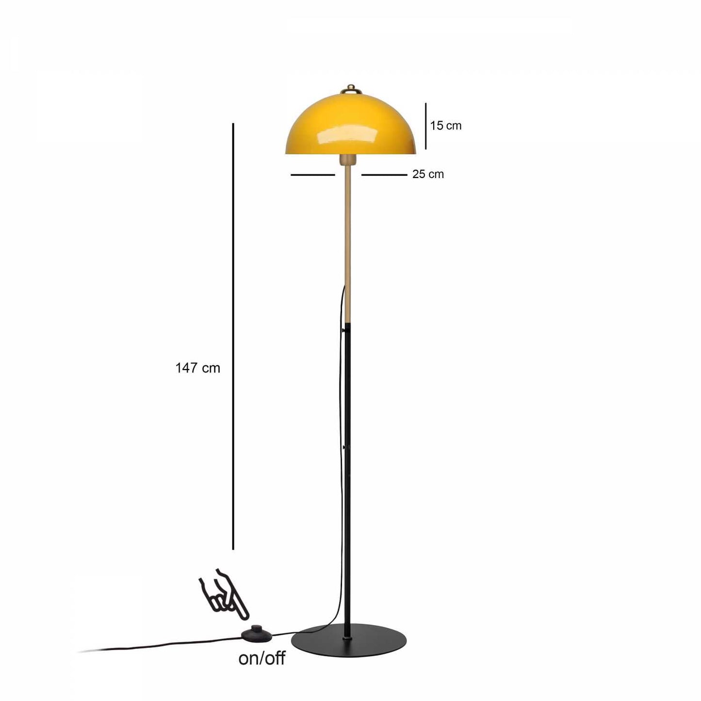 Podna lampa AUDREY