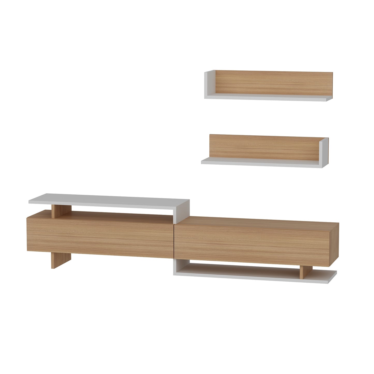 TV jedinica, Ayaz - Teak, White