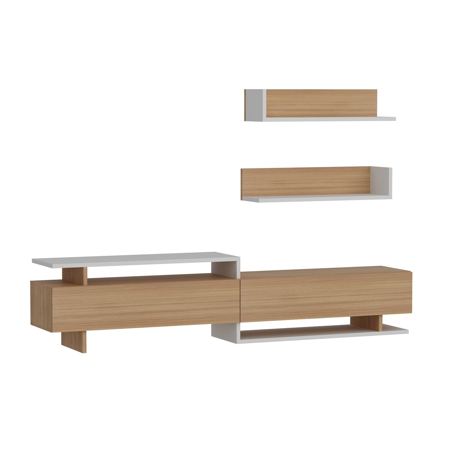 TV jedinica, Ayaz - Teak, White