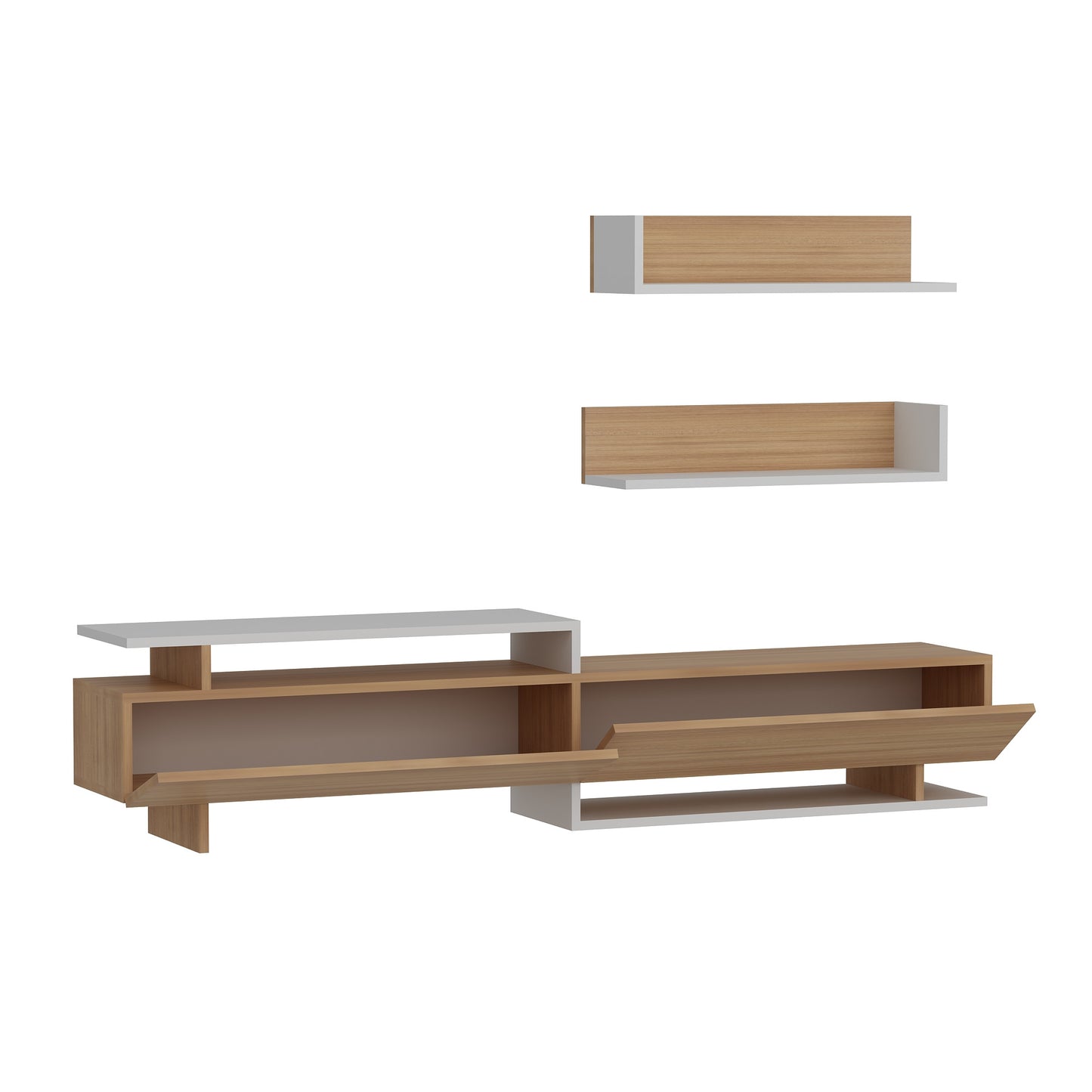 TV jedinica, Ayaz - Teak, White