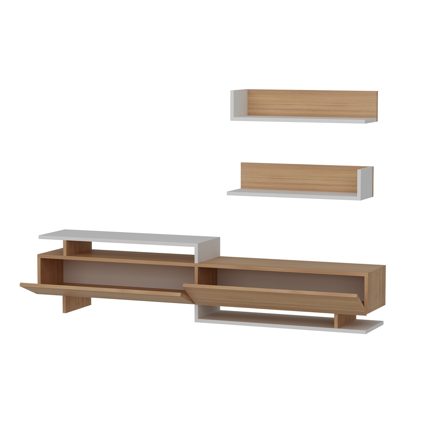 TV jedinica, Ayaz - Teak, White