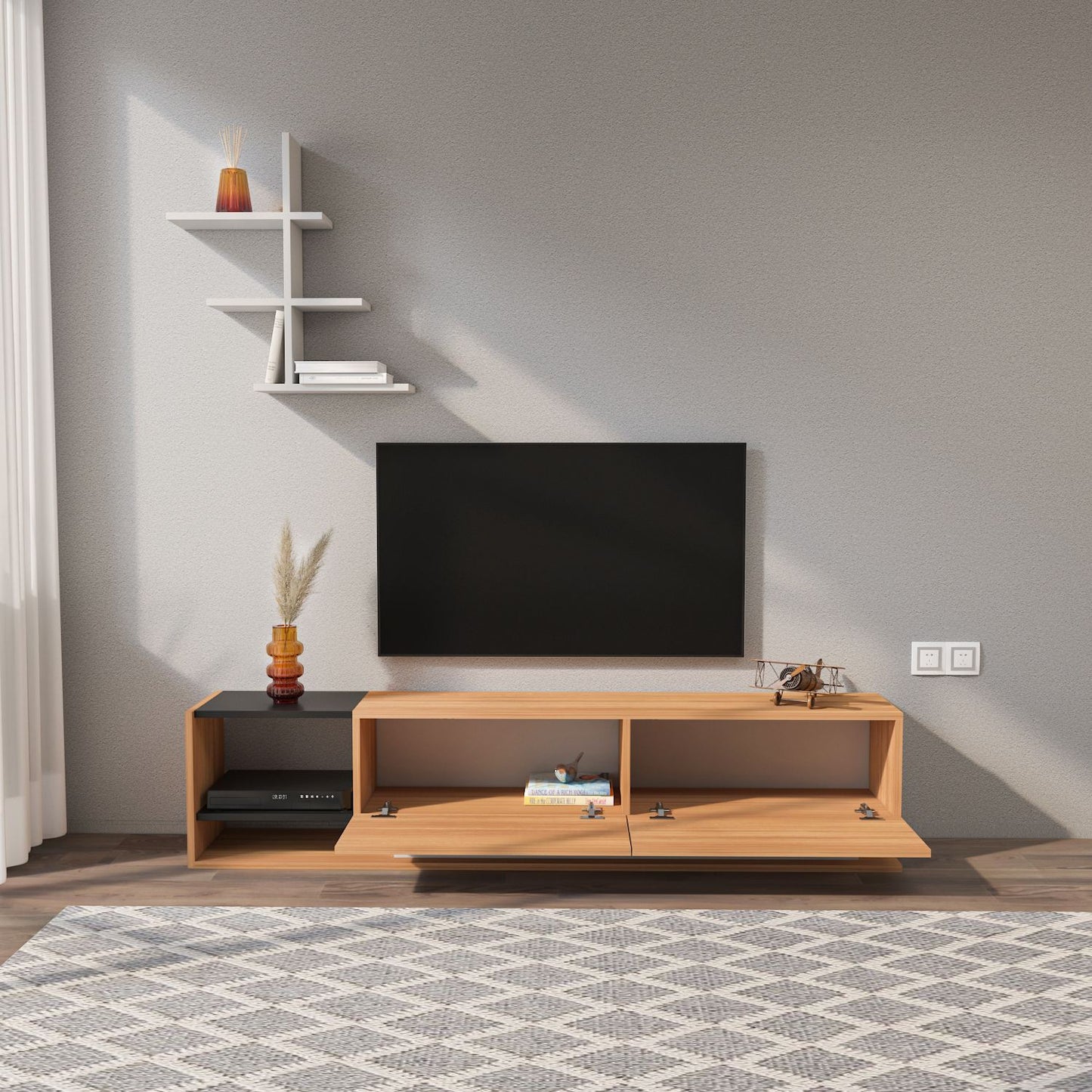 TV jedinica, Liza - Teak, White