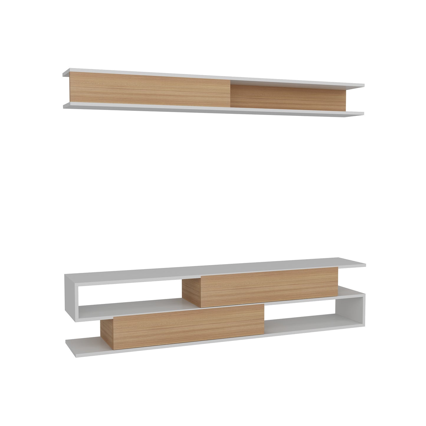 TV jedinica, Sims - White, Teak