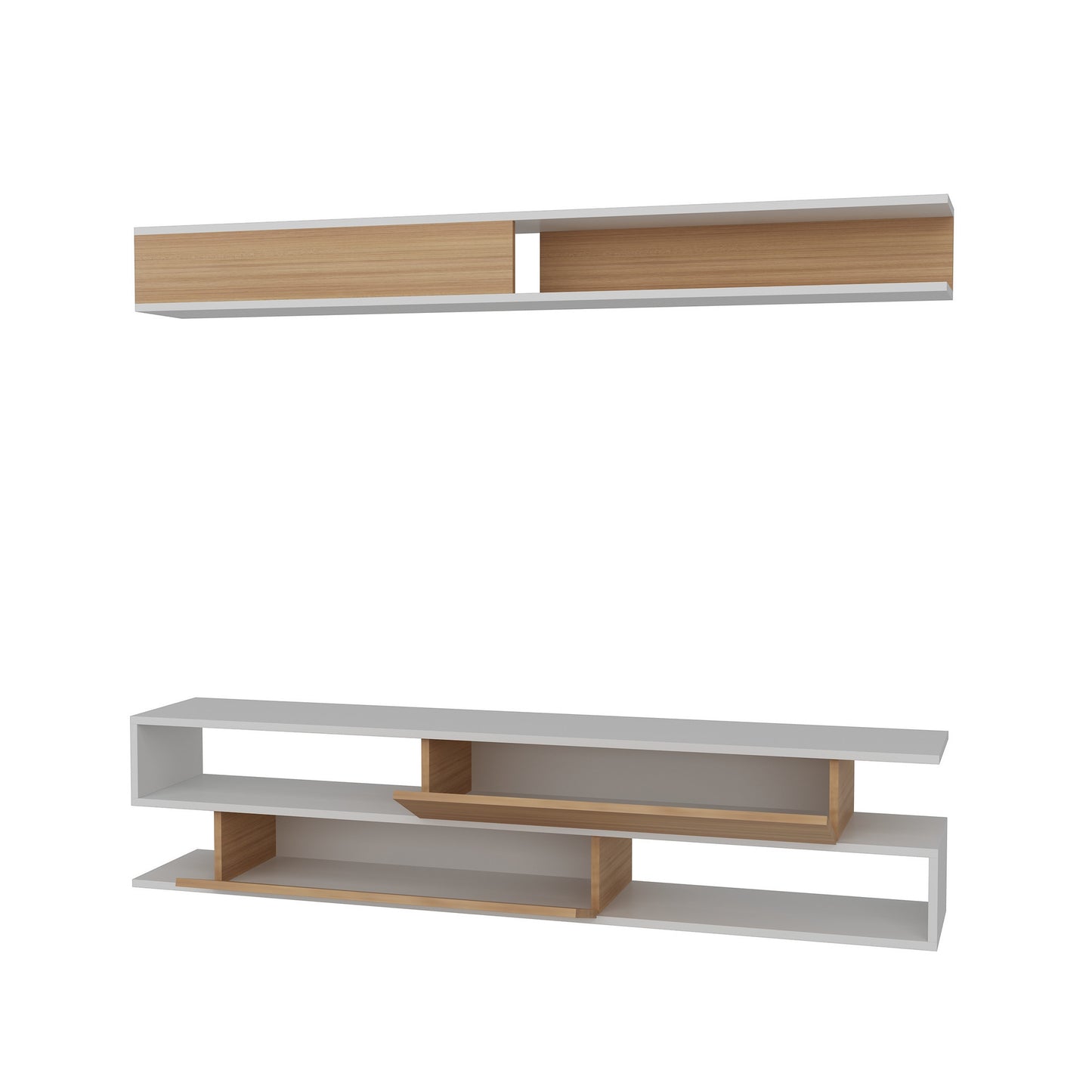 TV jedinica, Sims - White, Teak