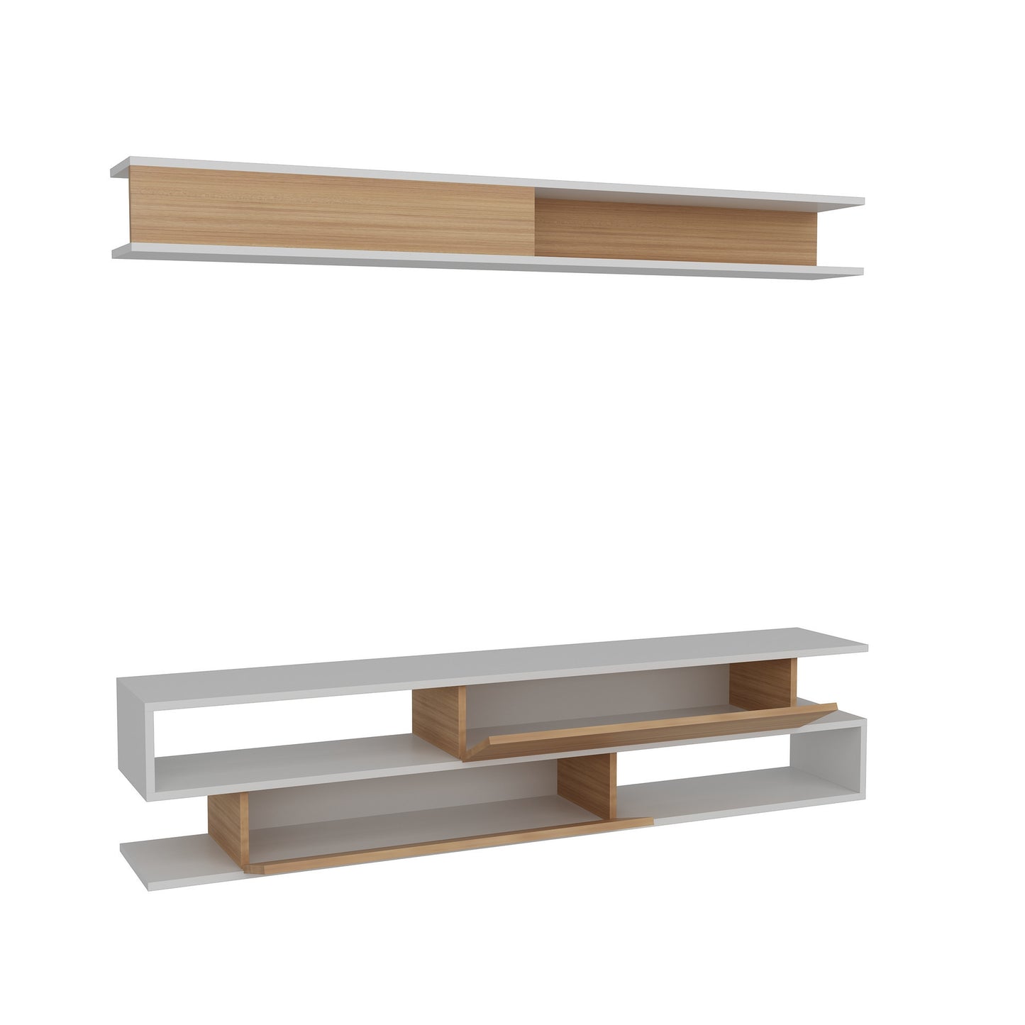 TV jedinica, Sims - White, Teak