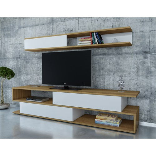 TV jedinica, Sims - Teak, White