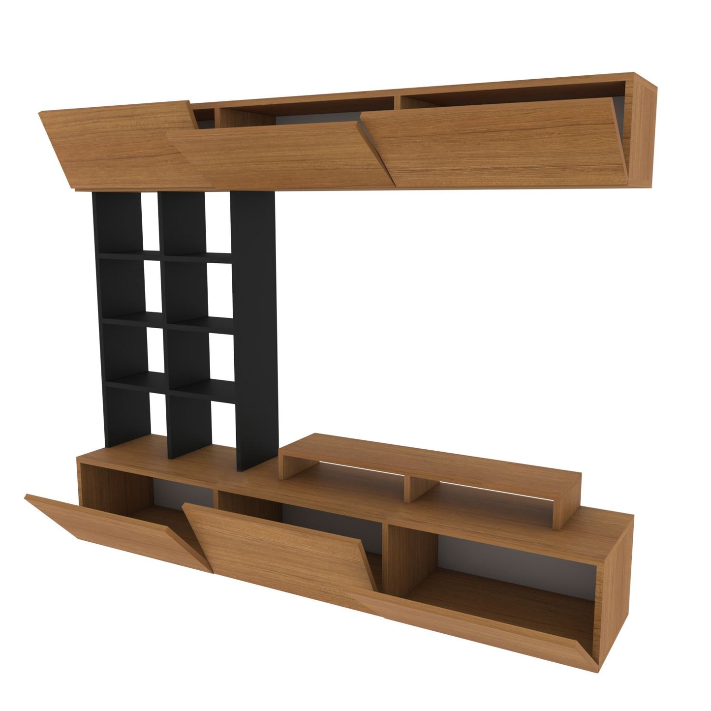 TV jedinica, Sasa - Teak, Black