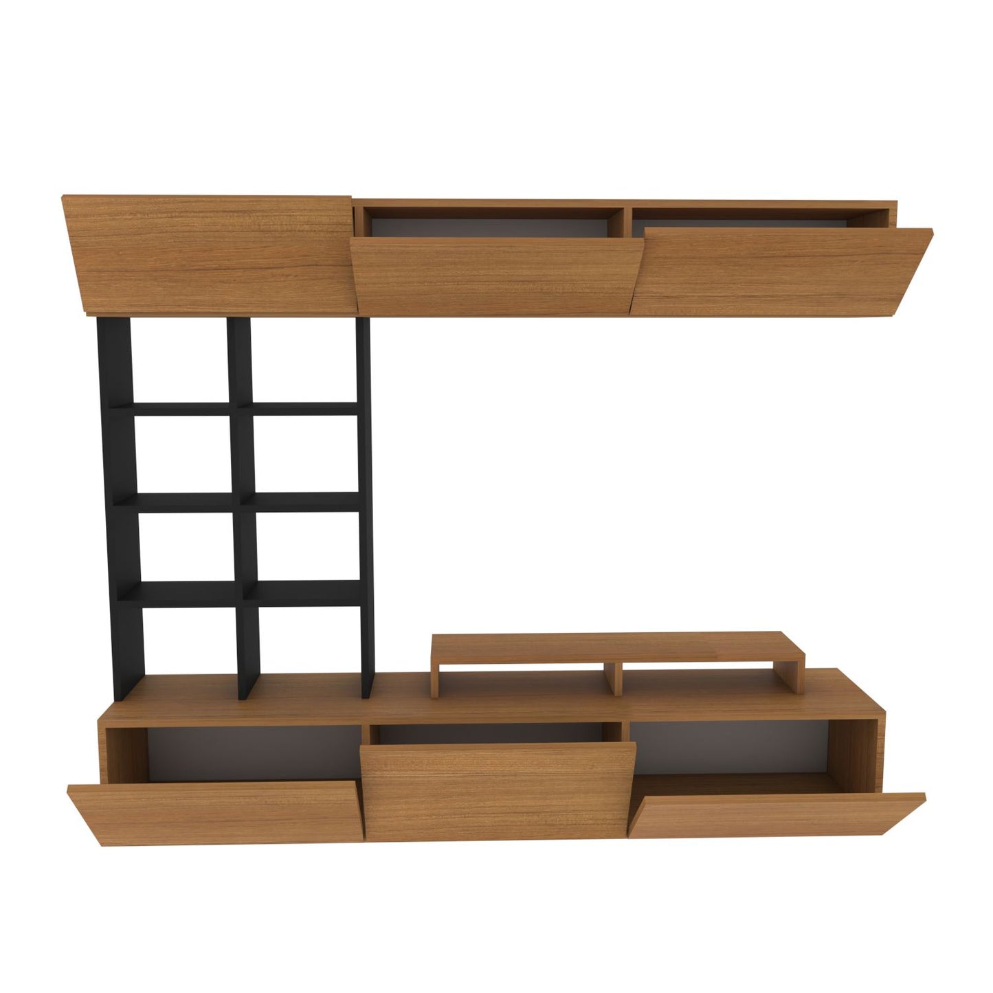 TV jedinica, Sasa - Teak, Black