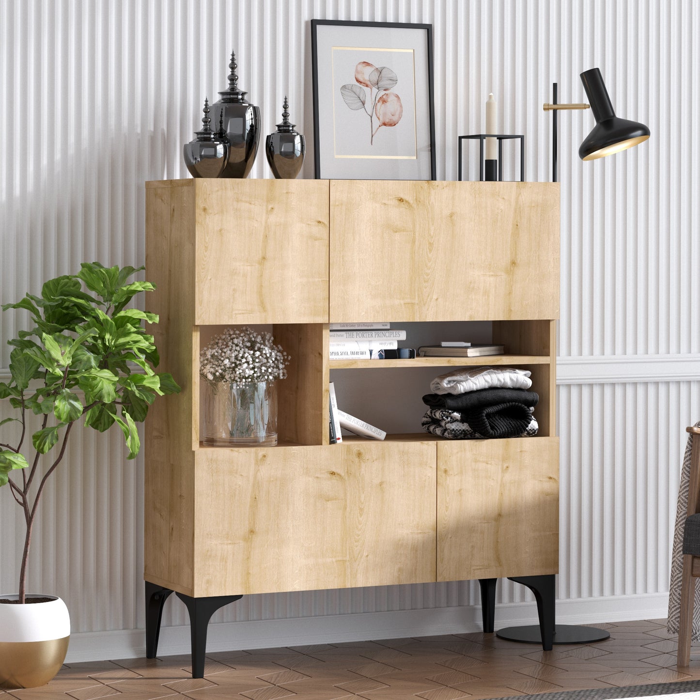 Komoda KRISTA, Krista - Sapphire Oak