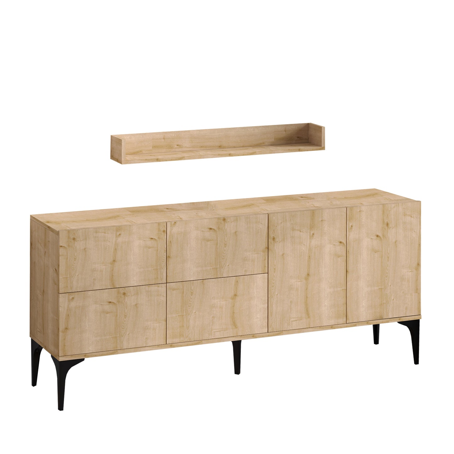 Komoda STELLA, Stella - Sapphire Oak
