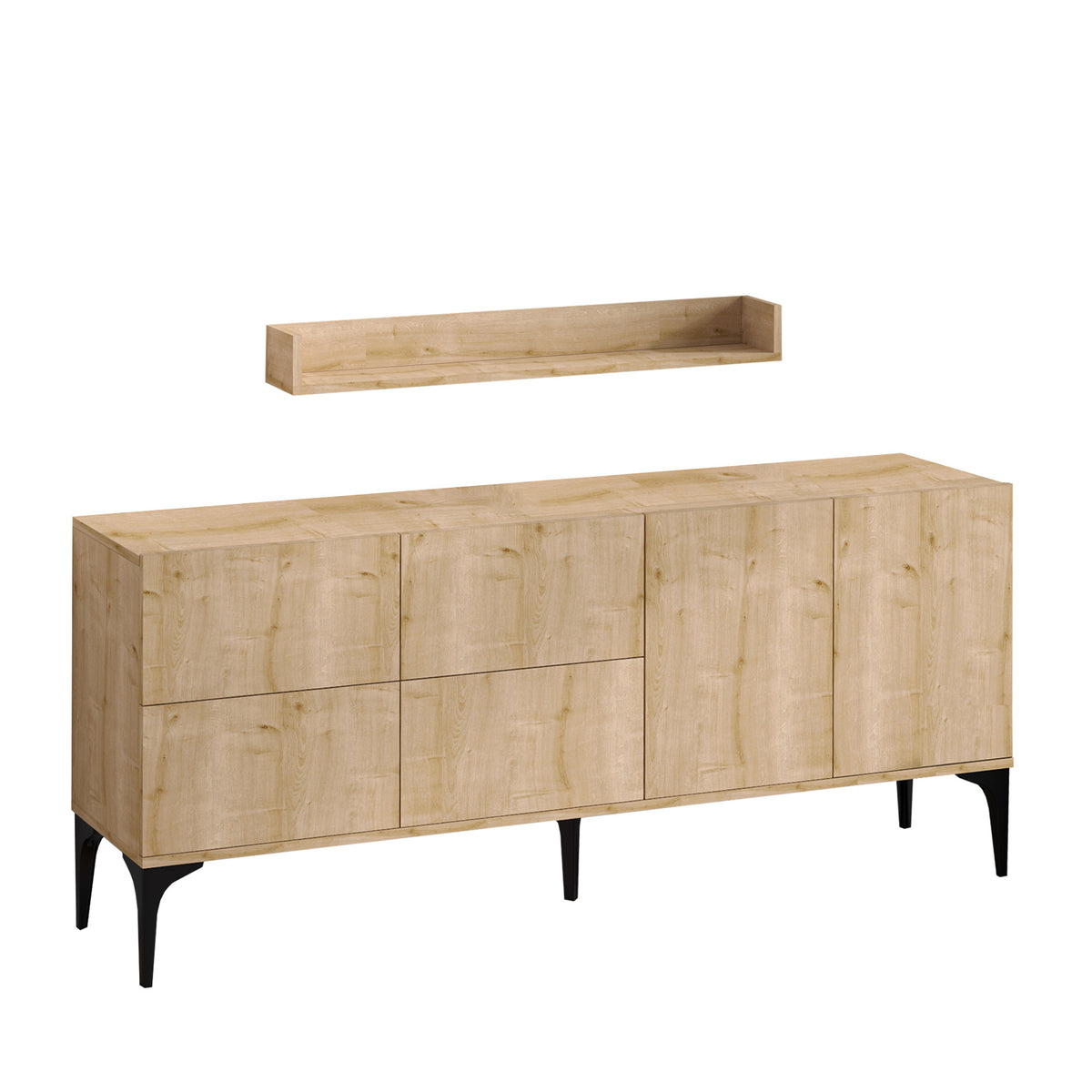 Komoda STELLA, Stella - Sapphire Oak