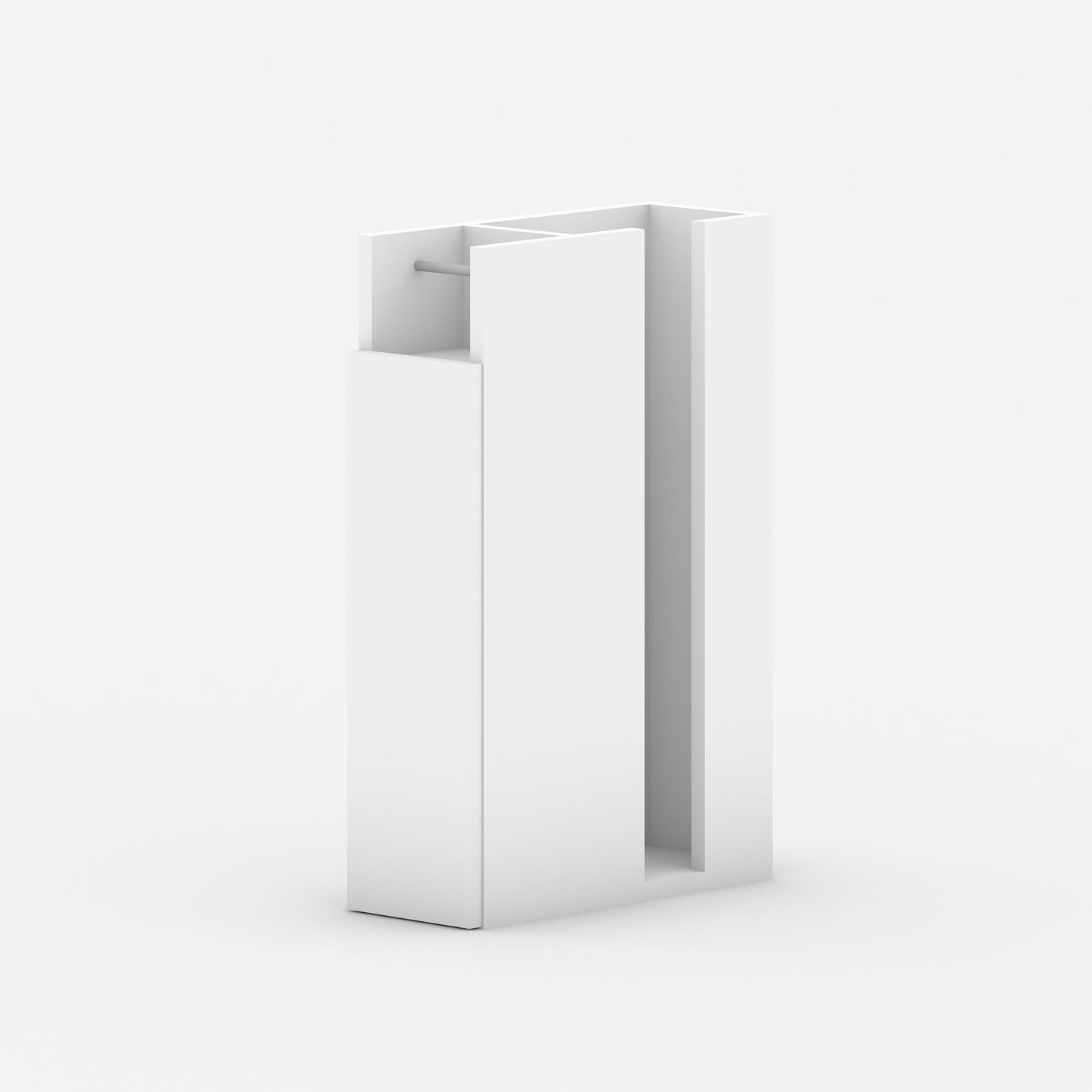 Kupaonski ormarić, Bijela boja, Paper - White