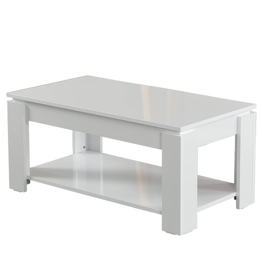 Stolić za kavu, Shelf - Shiny White
