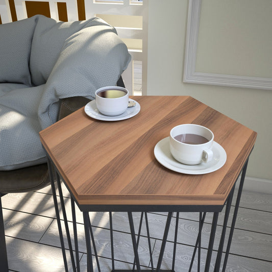 Bočni stol, Cetrus - Walnut