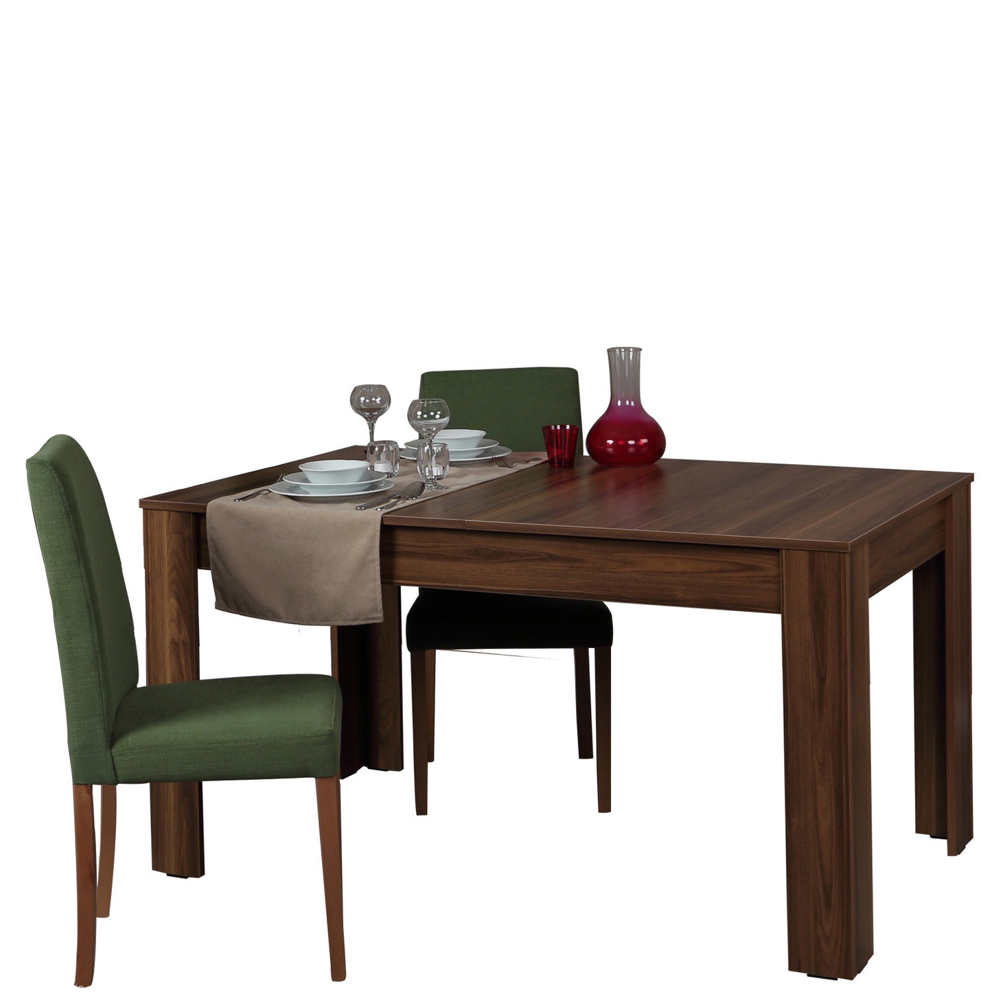Proširivi stol za blagovaonicu, Bois - Walnut
