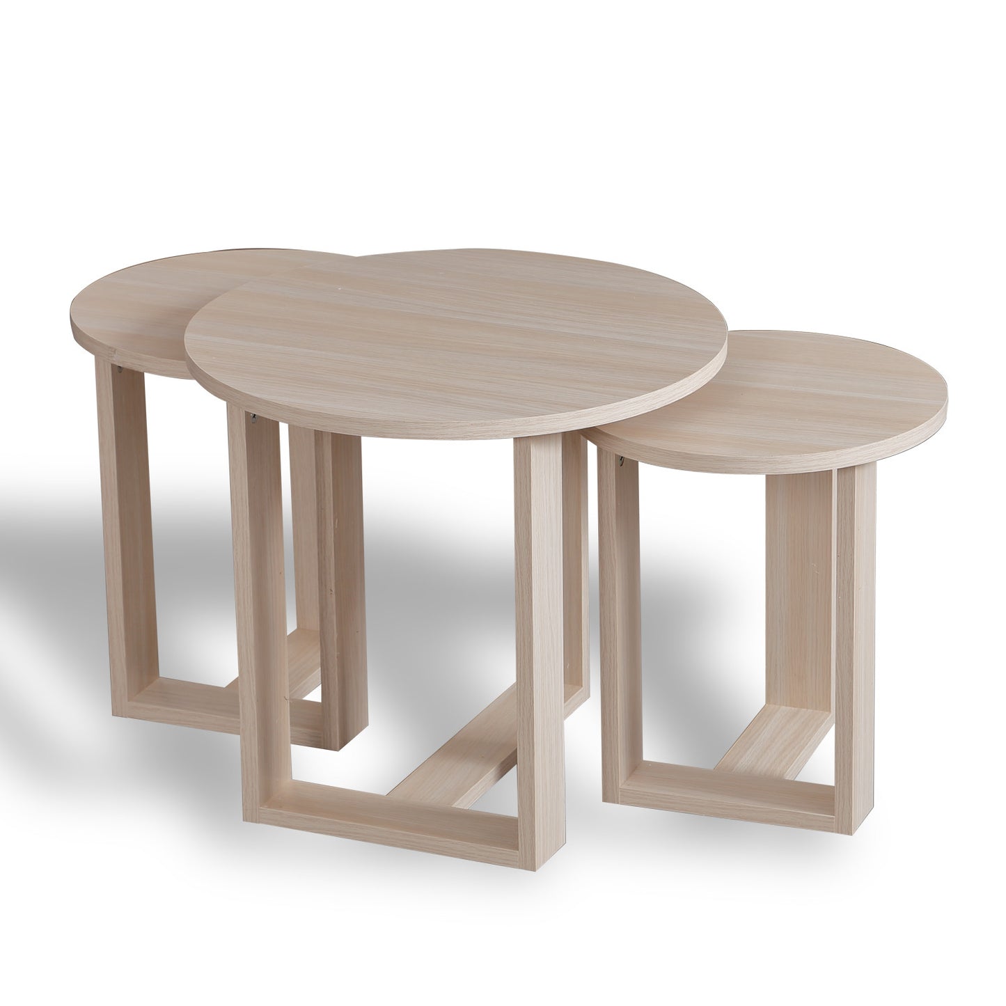 Stol (3 komada), Mira - Oak