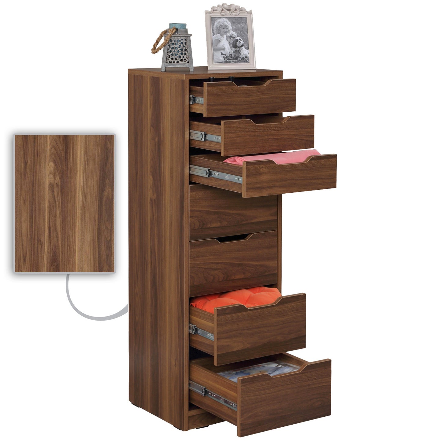 Komoda, Flow - Walnut