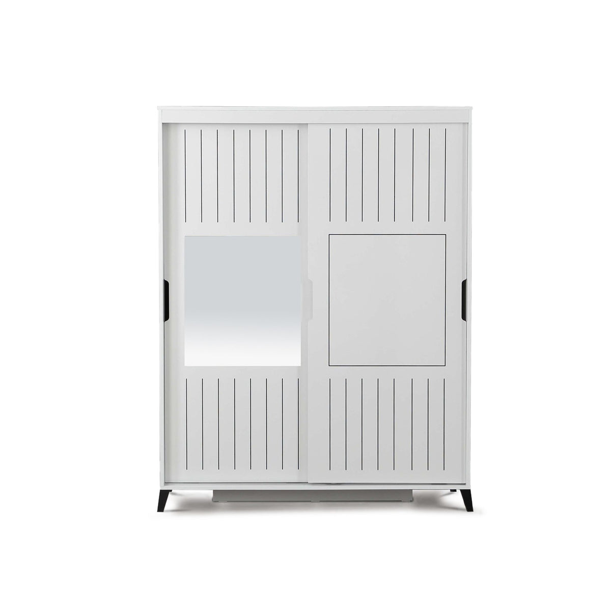 Ormar, Pasific Home Fuga - 140 sjajno bijeli ormar