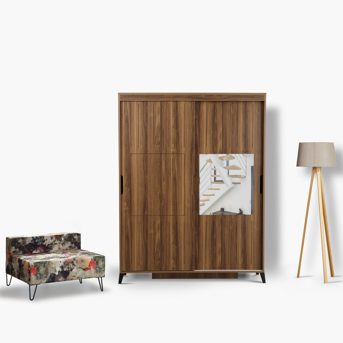 Garderoba, Pasific Home Fuga - 130 Ceviz Dolap