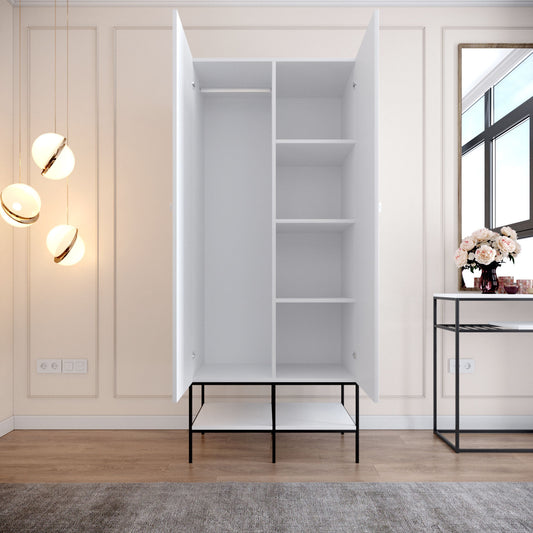 Garderoba, Martin 2 - White