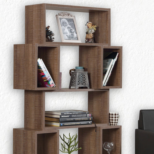 Polica za knjige, Box - Dark Oak