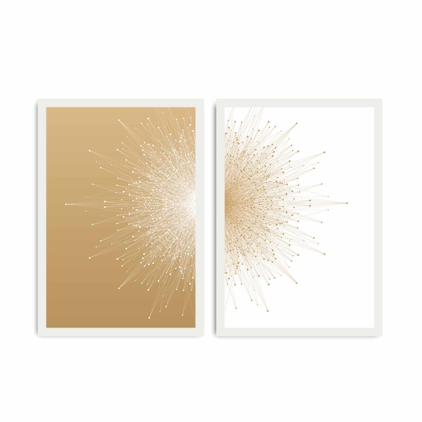 Slika ukrasna uokvirena MDF (2 komada), 2PBCT-01