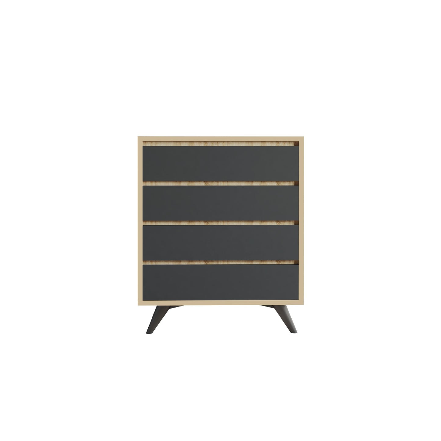 Komoda, Suvera - Oak, Anthracite