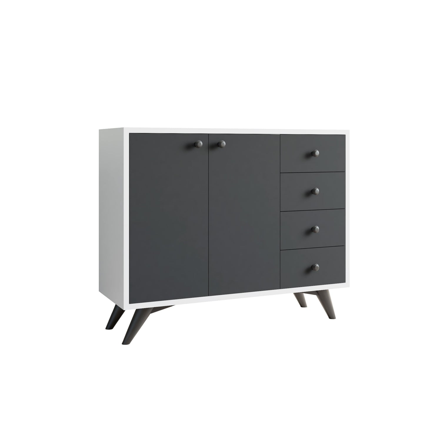 Komoda s više namjena, Waga - White, Anthracite