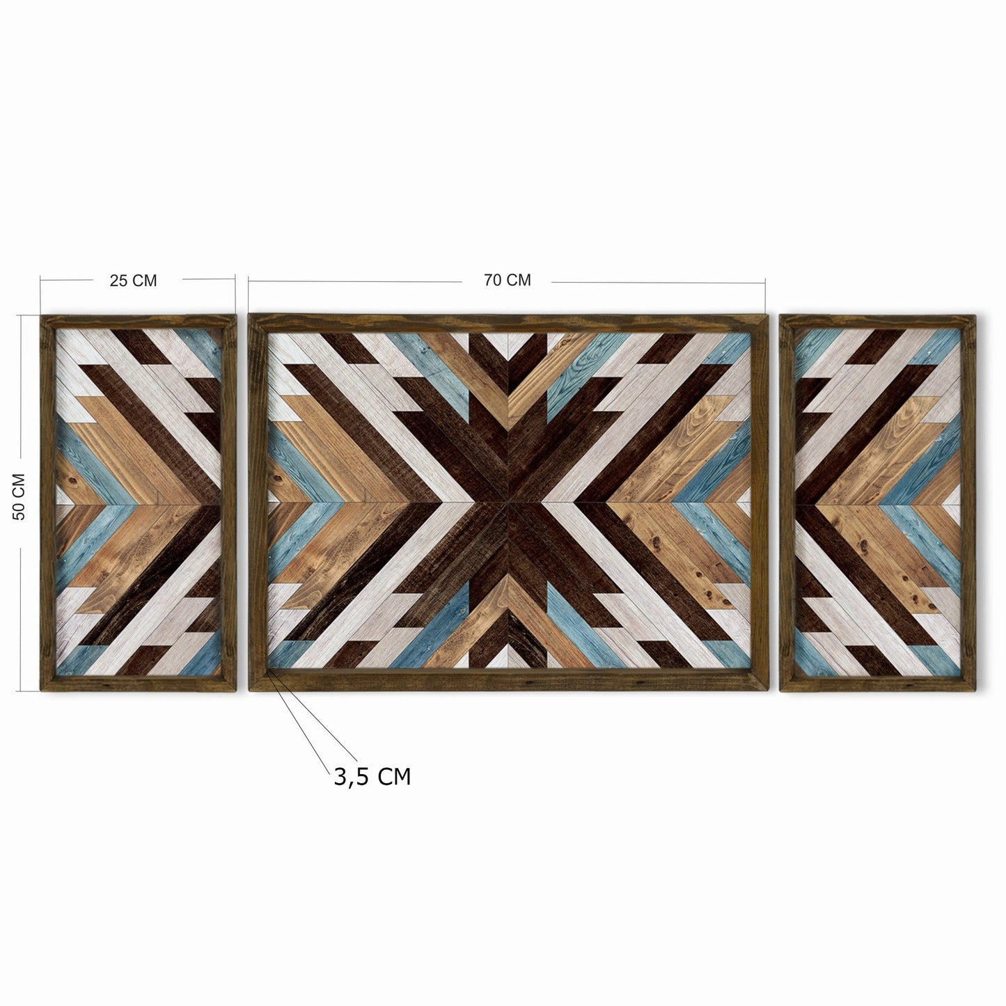 Ukrasno uokvireno mdf slika, TAH038
