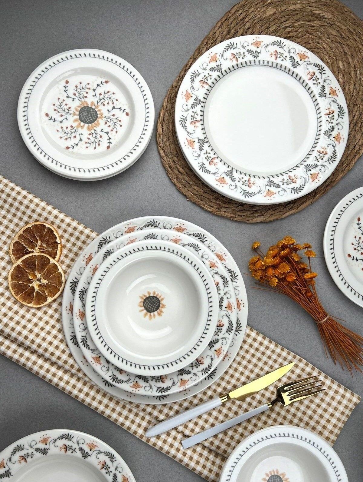 Set za večeru (24 komada) 185, Višebojni