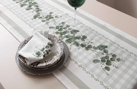 Uski stolnjak Eucalyptus 150