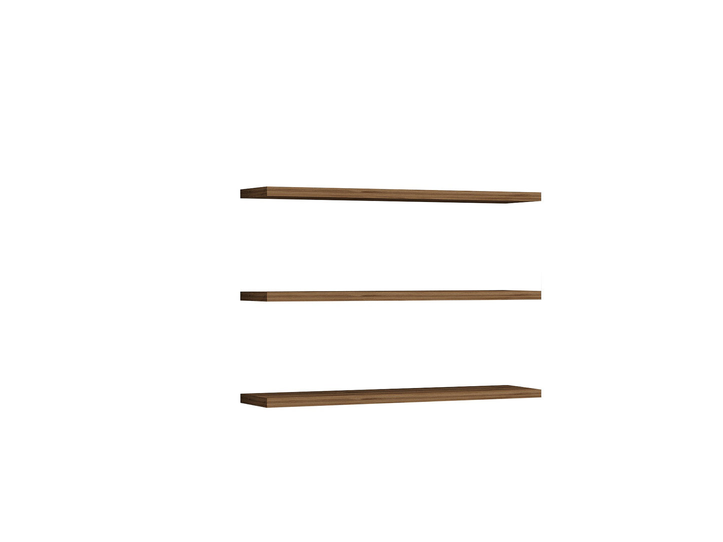 Zidna polica, Boss - Walnut