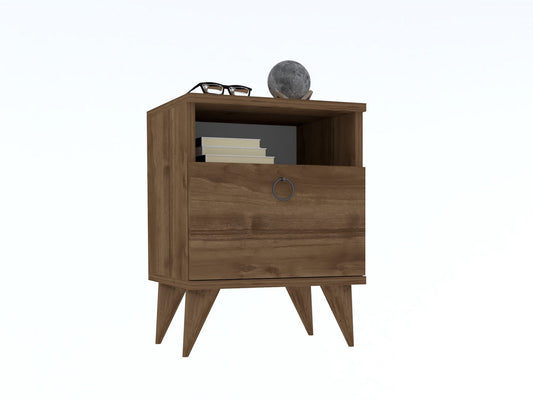 Noćni ormarić, Barlo - Walnut