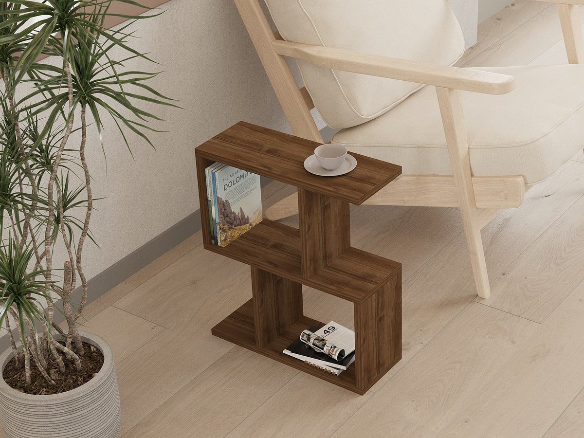 Bočni stol, Zet - Walnut