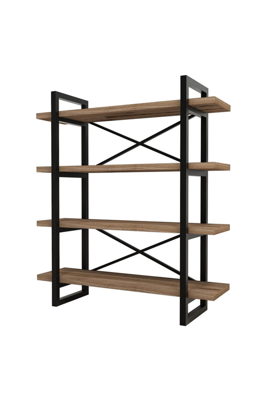 Polica za knjige, Makro - Walnut