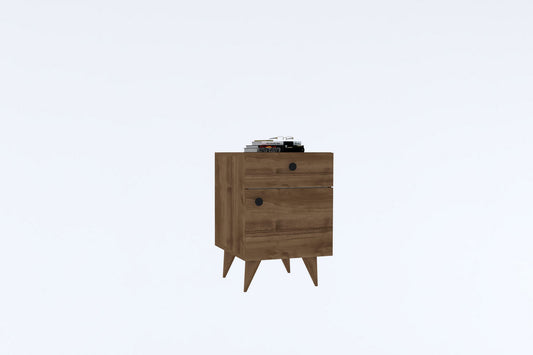 Noćni ormarić, Pila - Walnut