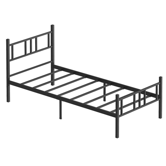 Akın Jednostruki krevet - crni 90x190