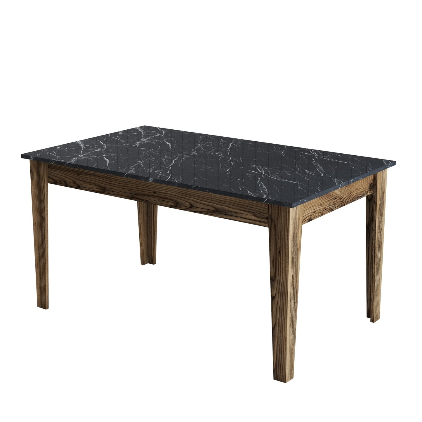 Blagovaonski stol, Milan 518 - Walnut, Black