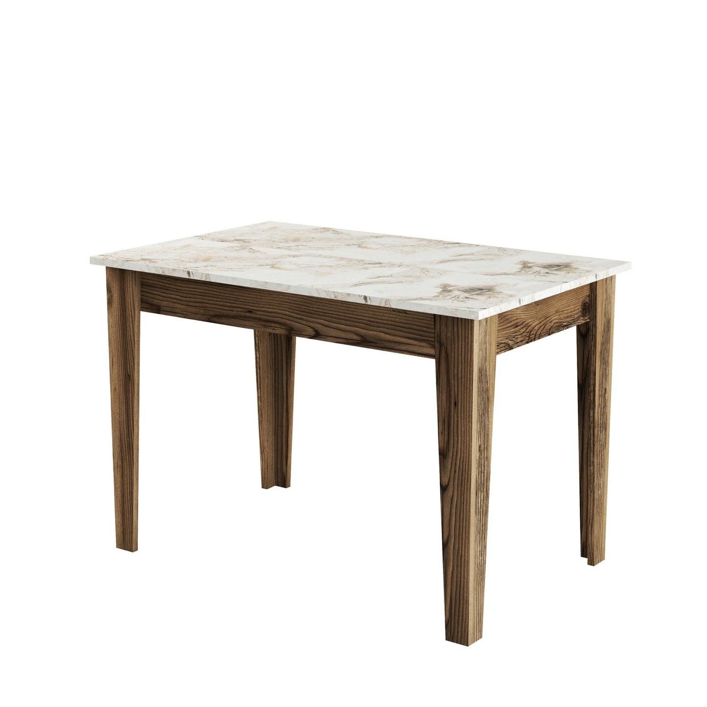 Kuhinjski stol, Kiev 506 - Walnut, White