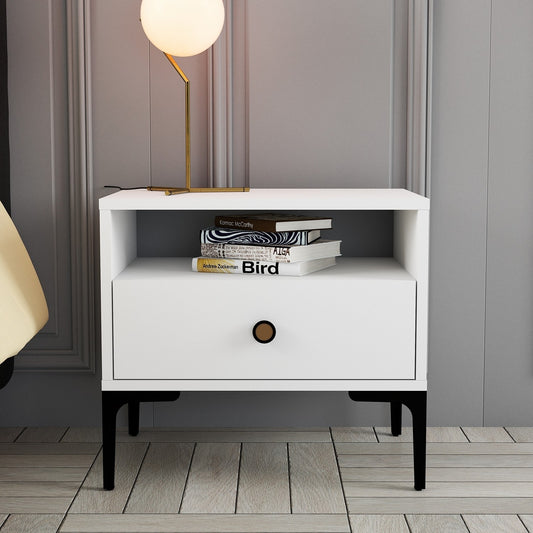 Noćni ormarić, Lizbon 535 - White