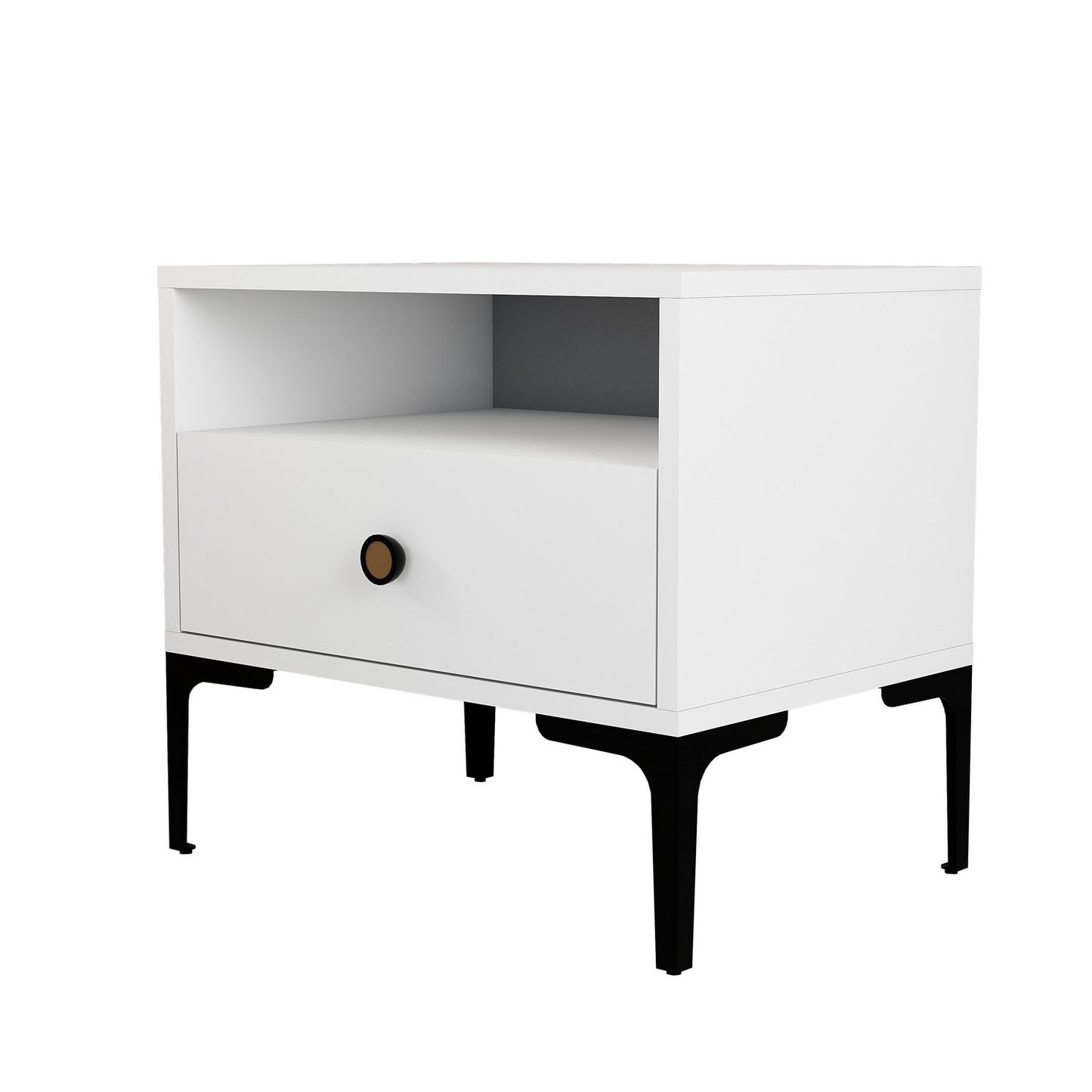Noćni ormarić, Lizbon 535 - White