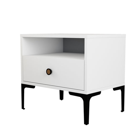 Noćni ormarić, Lizbon 535 - White